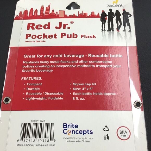 College, fun items, glow-in-the-dark pong balls, and two collapsible flask - Picture 4 of 6